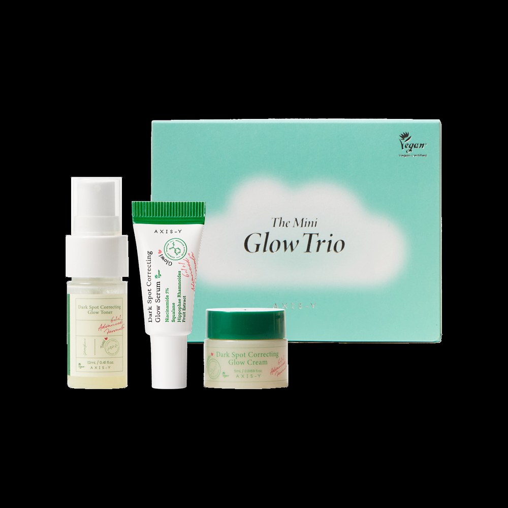 სამგზავრო ნაკრები The Mini Glow Trio