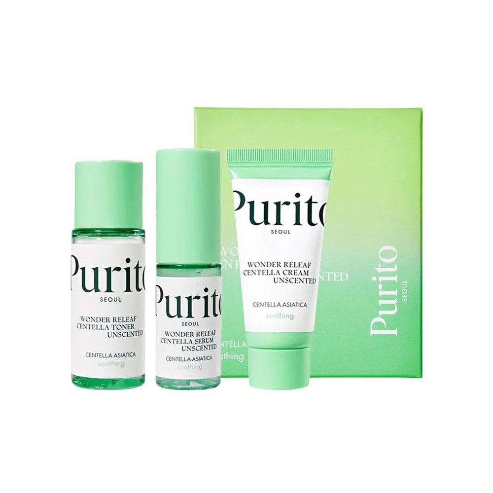 ნაკრები Wonder Releaf Centella Mini Kit (უსუნო)
